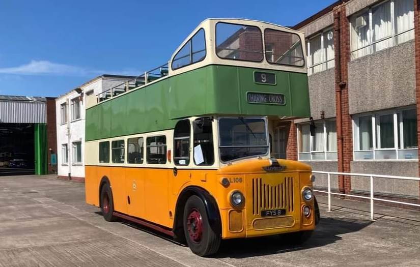 Open Top Glasgow Corporation Leyland Titan PD2 FYS8
