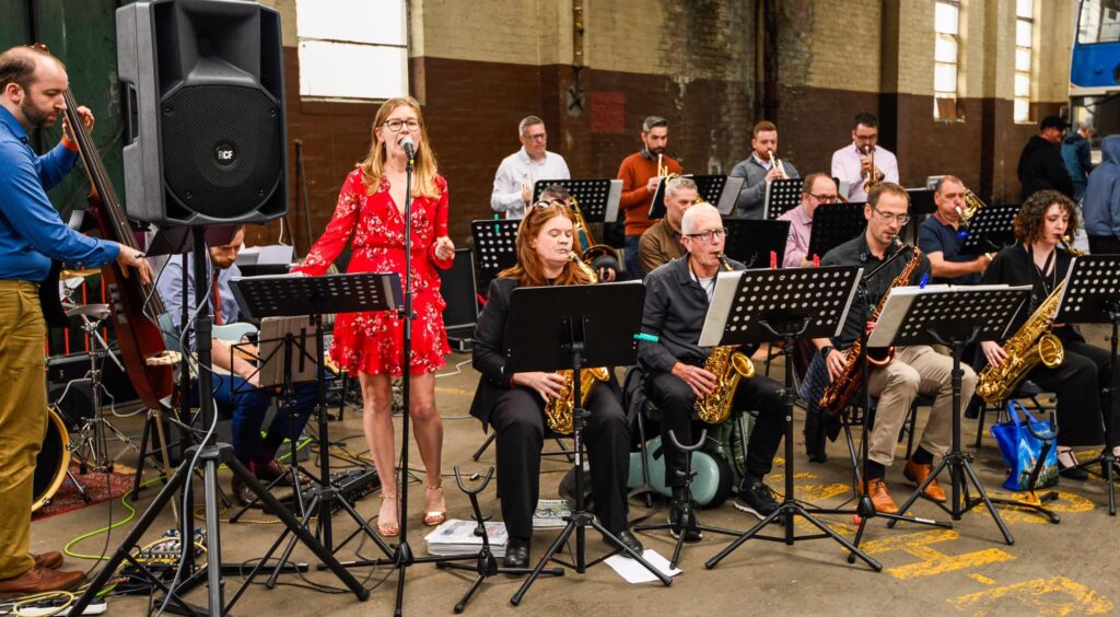 Family Day goes with a swing thanks to the Michael Brawley Big Band