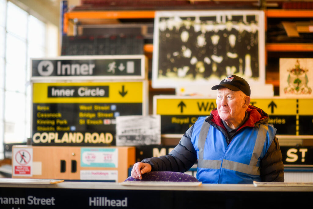 Kind Gentleman within the Vintage Vehicle Trust Archive